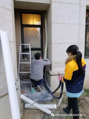 專業安裝，安心享受——供銷社格力中央空調安裝服務圓滿竣工紀實